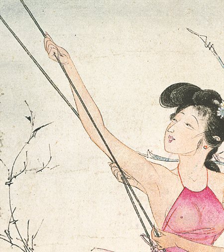 香坊-胡也佛的仕女画和最知名的金瓶梅秘戏图